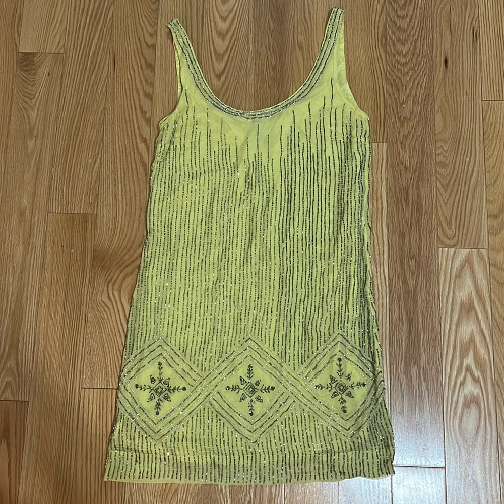 Topshop x Kate Moss Beaded Dress